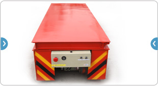 Transfer Heavy Steel Turnplate Rail Trailer 