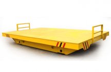 Towed transporter on cement floor had delivered last week