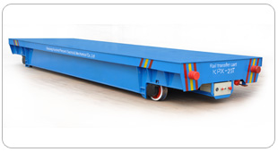 battery operated material transfer trolley