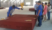 Thailand client was inspecting coil car