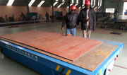 Mali client were checking rail vehicle operation