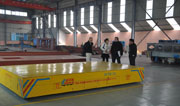 Spain clients were checking trackless car