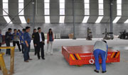 Trackless car’s operation presentation