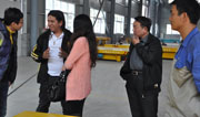 Ecuador client was talking the car