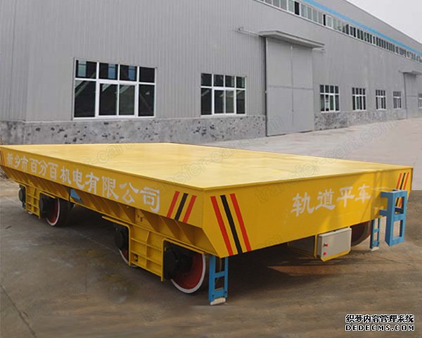 Rail Transfer Cart Heavy Equipment Machinery Transport