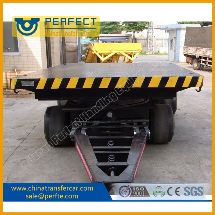 Heavy Duty Industrial Trailer, No Power Transfer Trailer, Flatbed Trailer
