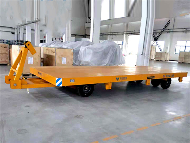 Pushable And Towable Lightweight Forklift Towing Trailer