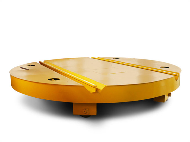 To solve the problem of turning in a small space, Perfte has a high temperature electric flat car solution