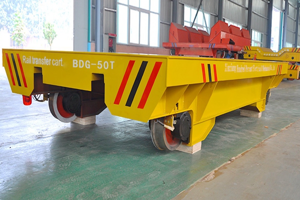 The traction motor suspension of low-pressure transfer cart