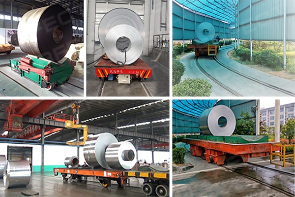 What are the characteristics of transfer cart steering system