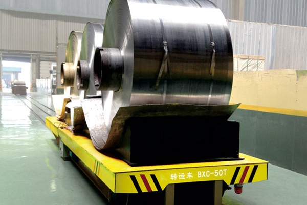  How do you check the quality of the rubber wheel electric coil cart?