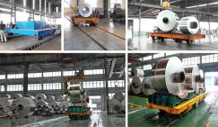15ton Coil Transfer Trolley with Removable Support Suitable for Coil Transportation on Rail