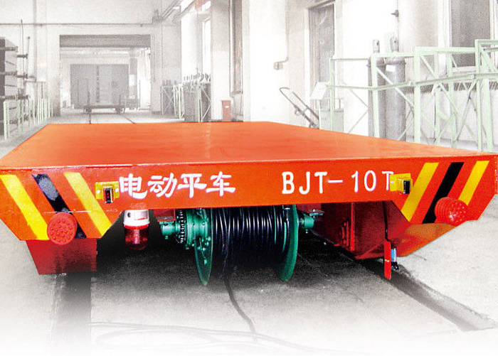 The Difference and Selection Between Festoon Cable Powered Coil Handling Track Trailer and Cable Drum Powered Steel Coils Car