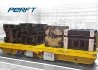 Track laying of electric rail material transfer cart for Workshop