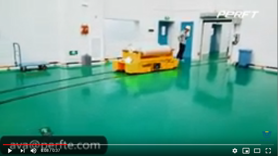 automatic rail guided vehicle/automatic guided rail vehicle/rail guided vehicle system video picture