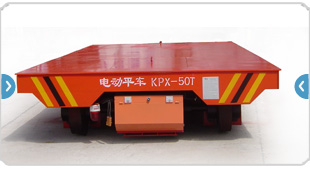 Electric Flatbed Rail Car