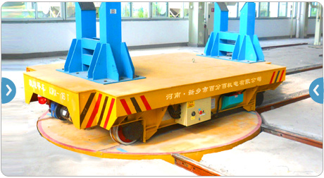 Carry Heavy Steel Turnplate Rail Trailer
