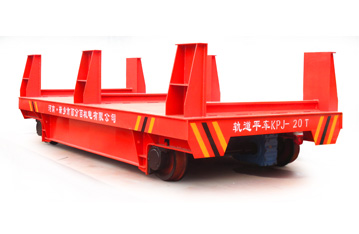 Cold roll rail transport truck for hot dip galvanized plant