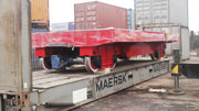 Heavy load transport platform to Syria