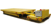 Spray booth rail cart 