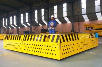 Battery power motorized Steerable transfer cart