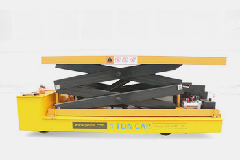 Easy operate hydraulic lifting track traverser