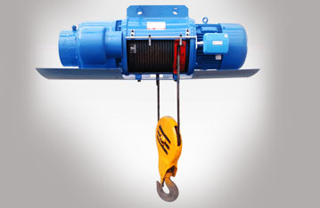 High strength electric wire rope hoist for warehouse