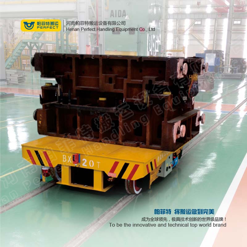  Industrial Transfer Trolle-50t Trackless Transfer Cart which can Turn 360 degree 